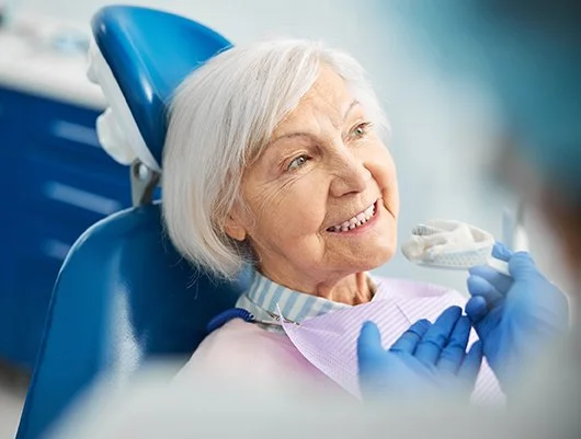 Gentle senior dental care at Health Sense Dental